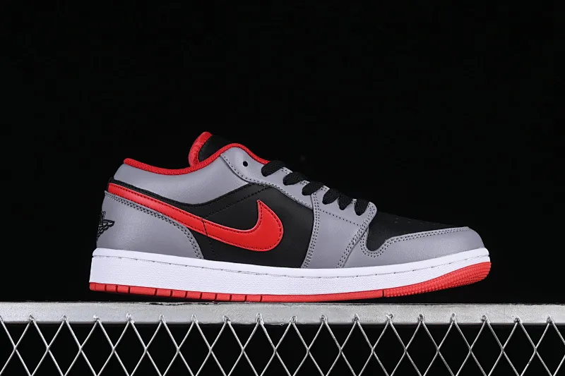 All categories Air Jordan Jordan series basketball shoes Air Jordan 1 Low Air Jordan 1 Low AJ1 Joe 1 cement gray low state cultural casual sneakers 553558-060